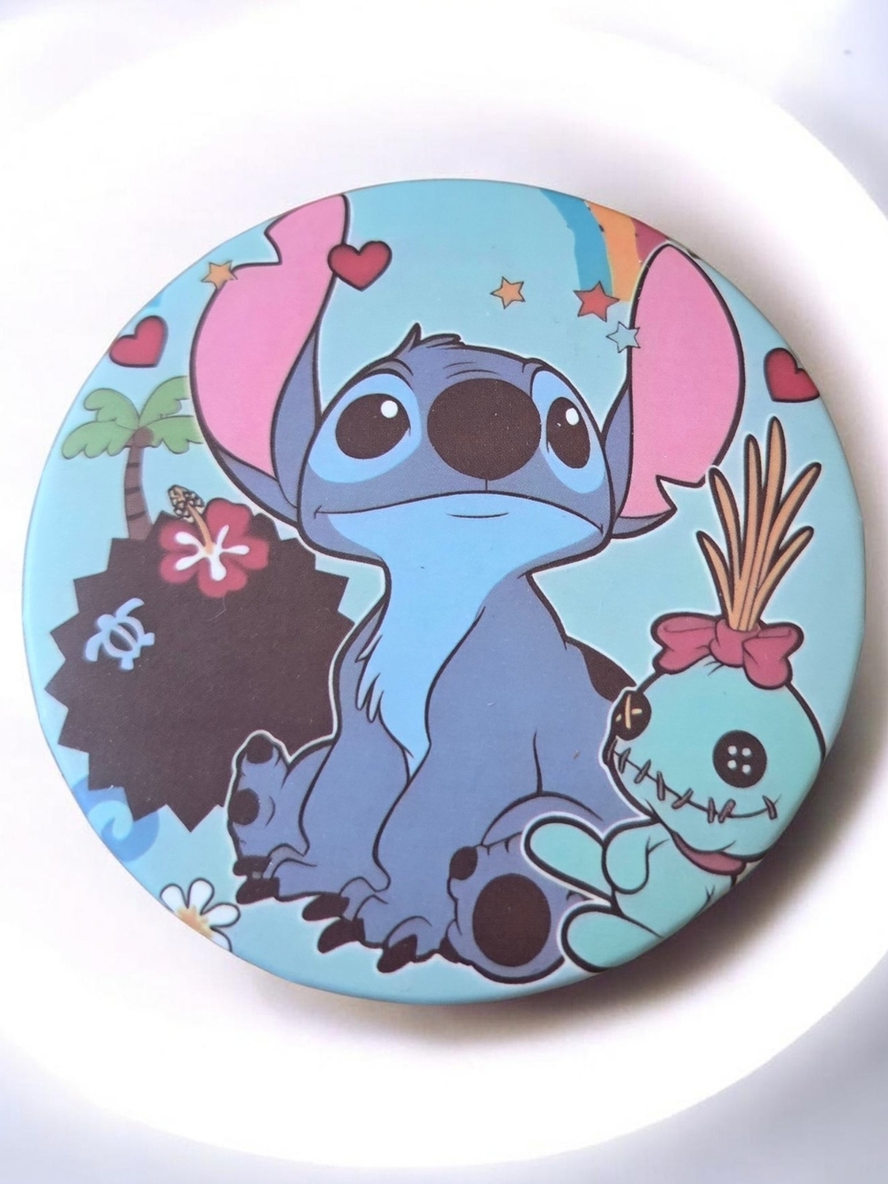 Lilo & Stitch Blue Character Compact Mirror